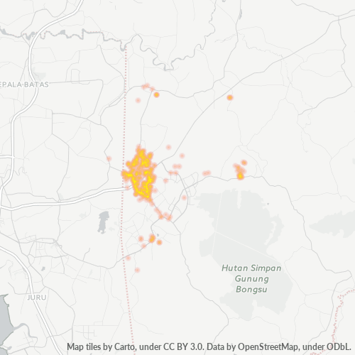 09600 Heatmap Ketumpatan Perniagaan
