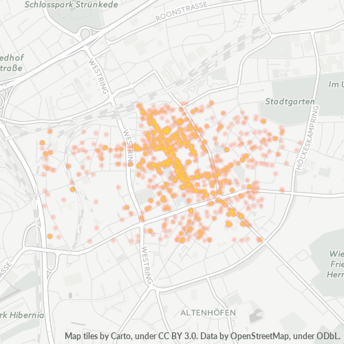 44623 Standortdichte-Heatmap