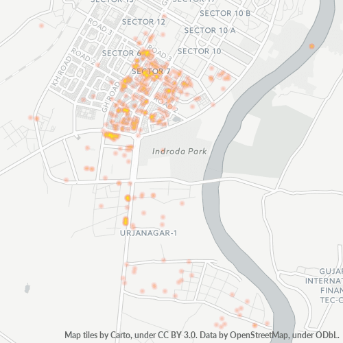 382007 Business Density Heatmap