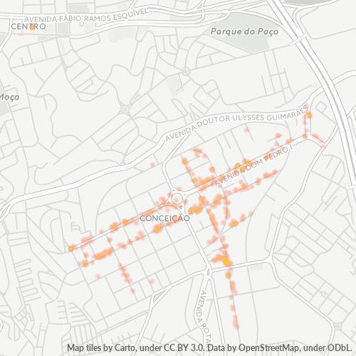 09991-000 Heatmap de Densidade da Empresa