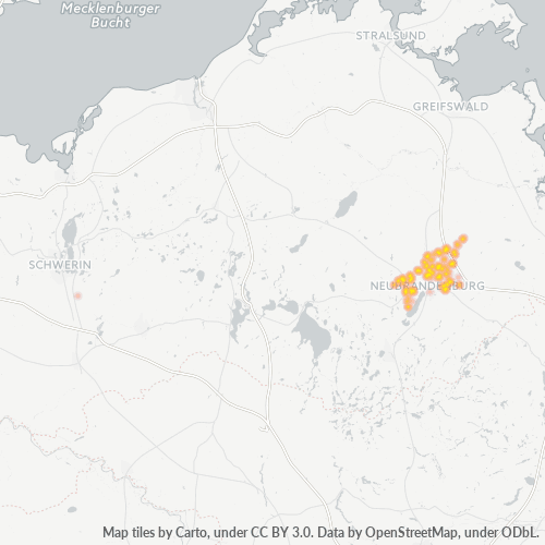 17039 Standortdichte-Heatmap