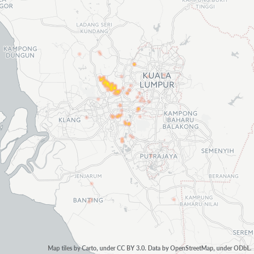 47200 Heatmap Ketumpatan Perniagaan