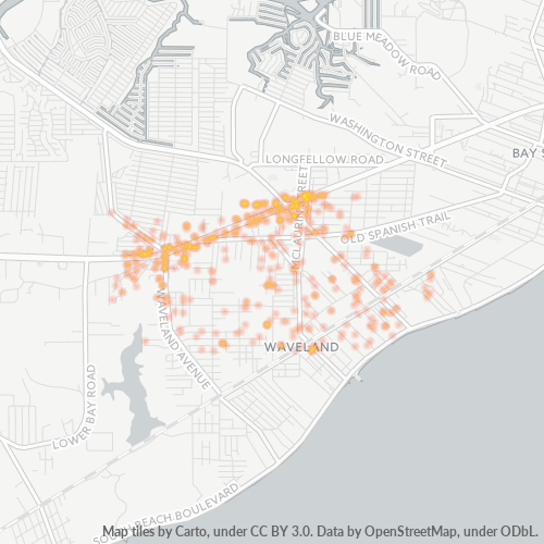 39576 Business Density Heatmap