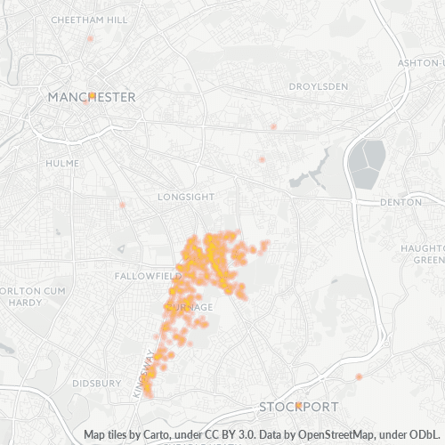 M19 Business Density Heatmap