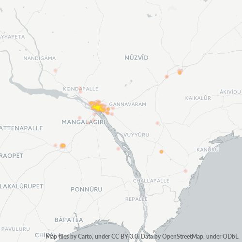 520002 Business Density Heatmap