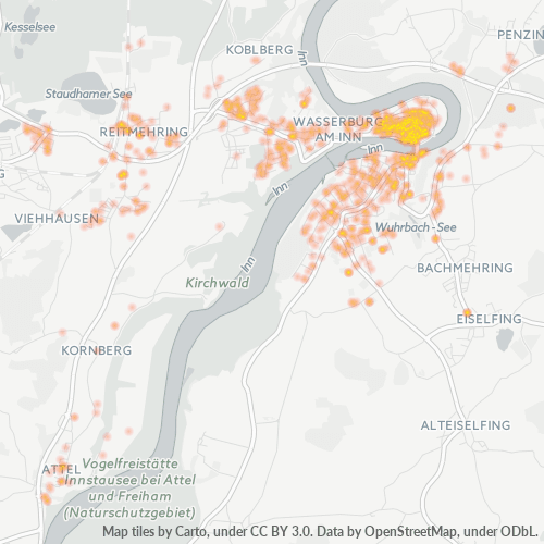 83512 Standortdichte-Heatmap