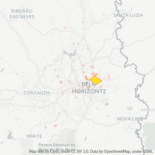 31030-000 Heatmap de Densidade da Empresa
