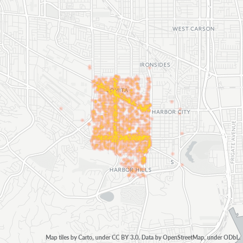 90717 Business Density Heatmap
