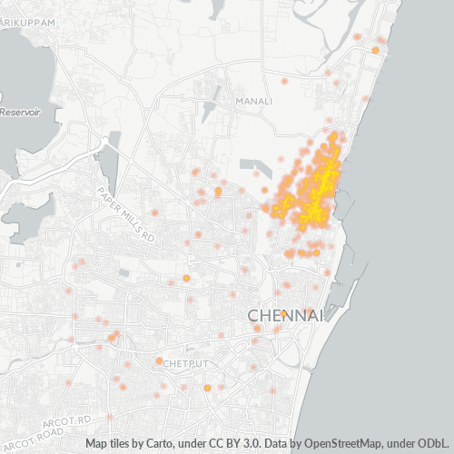 600081 Business Density Heatmap