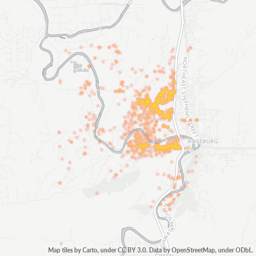 97471 Business Density Heatmap