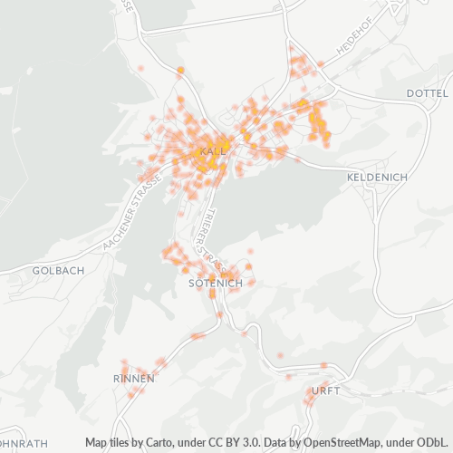 Heatmap für plz 53925