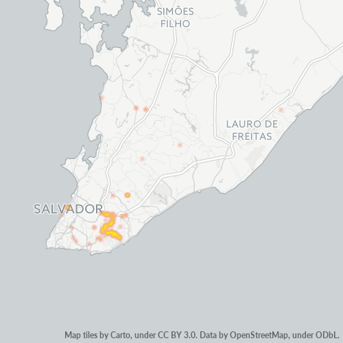 41825-000 Heatmap de Densidade da Empresa