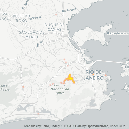20715-000 Mapa de calor de densidad empresarial