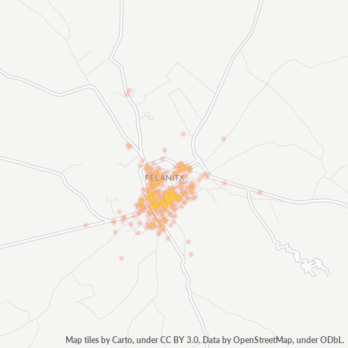 Mapa de calor para código postal 07200