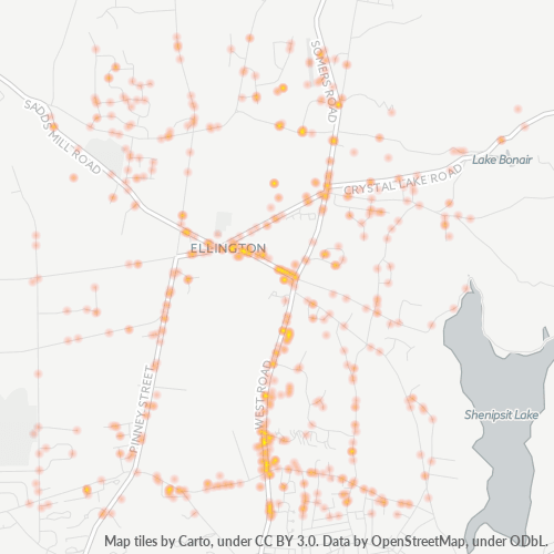 06029 Business Density Heatmap