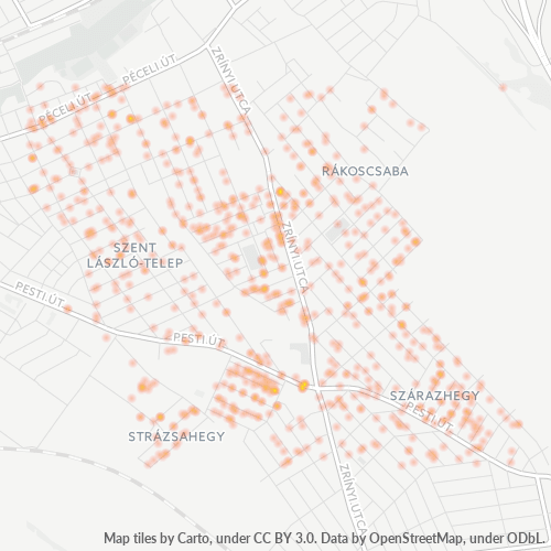 1171 Vállalati sűrűségi térkép
