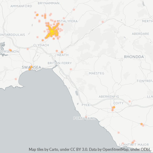 SA8 Business Density Heatmap