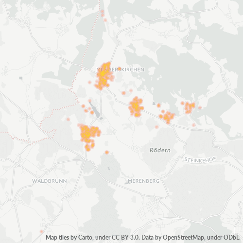 Heatmap für plz 35794