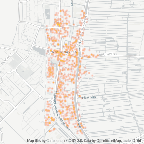 2741 Heatmap Bedrijfsdichtheid