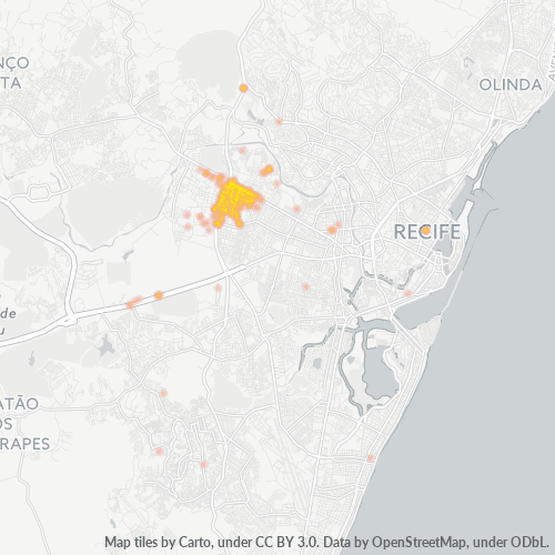 50670-000 Heatmap de Densidade da Empresa