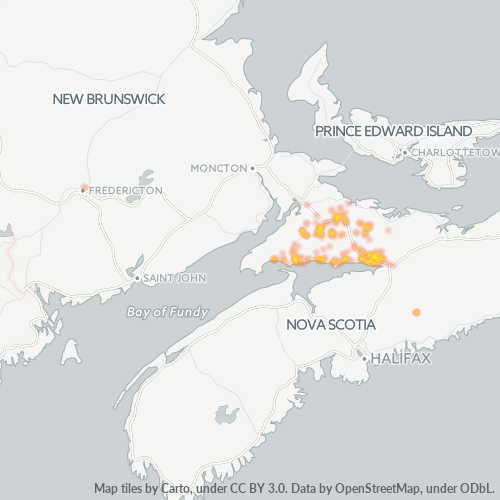 B0M Business Density Heatmap