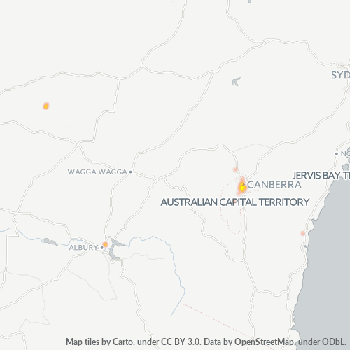 2603 Business Density Heatmap
