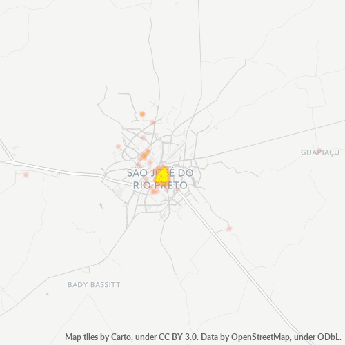 15014-000 Heatmap de Densidade da Empresa
