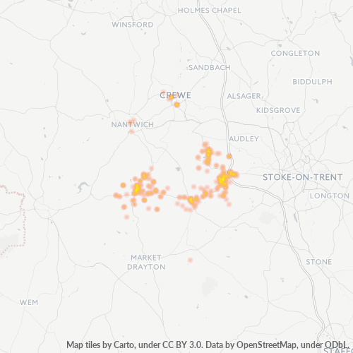 CW3 Business Density Heatmap
