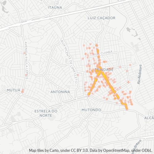 24456-000 Mapa de calor de densidad empresarial