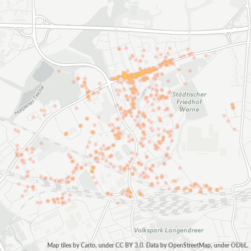 Heatmap für plz 44894