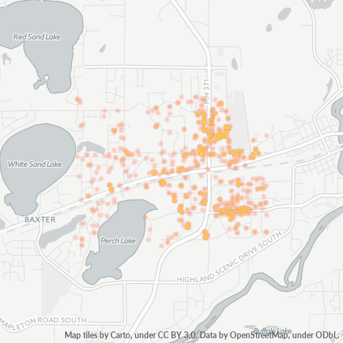 56425 Business Density Heatmap