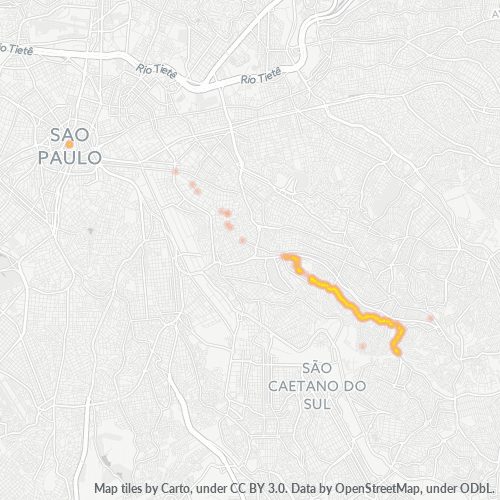 03220-000 Heatmap de Densidade da Empresa