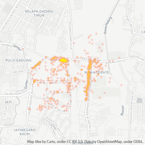 13920 Peta Panas Densitas Bisnis