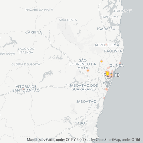 52011-000 Heatmap de Densidade da Empresa