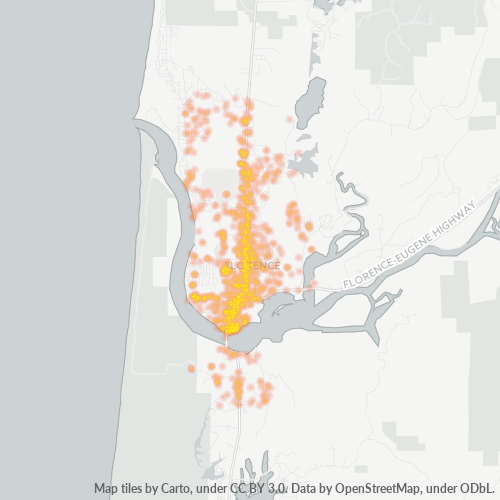 97439 Business Density Heatmap