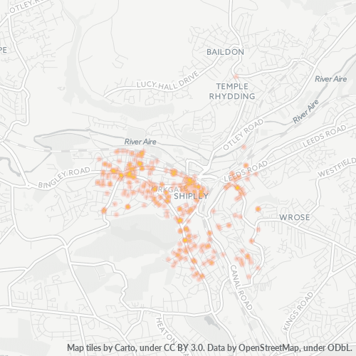 BD18 Business Density Heatmap