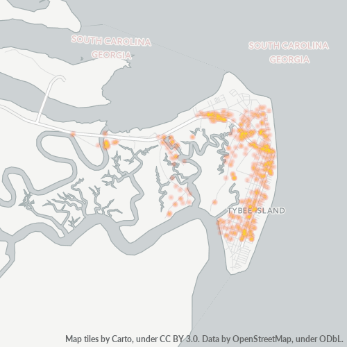 31328 Business Density Heatmap