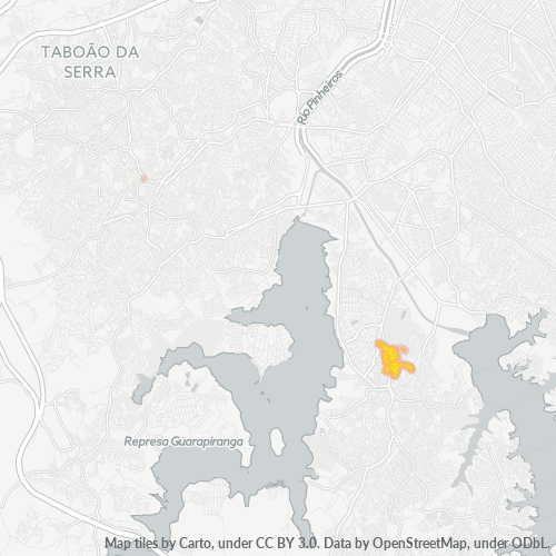 04810-000 Heatmap de Densidade da Empresa