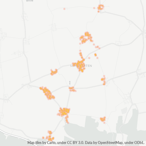 Heatmap für plz 31174