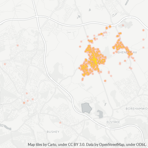 WD7 Business Density Heatmap
