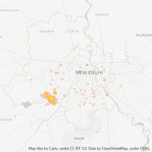 110061 Business Density Heatmap