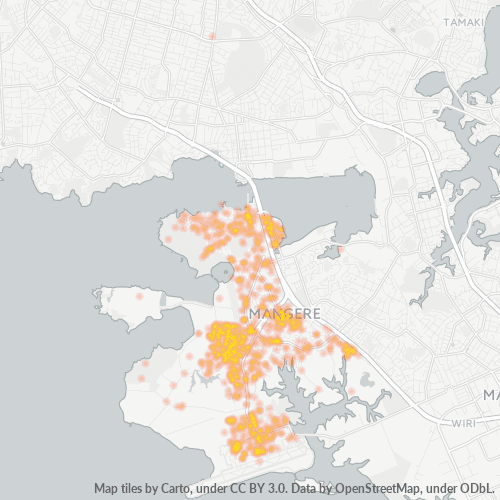 2022 Business Density Heatmap