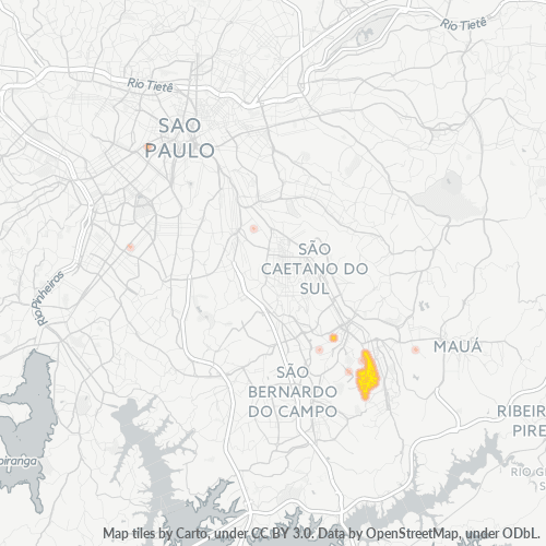 09175-000 Heatmap de Densidade da Empresa
