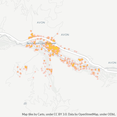 81620 Business Density Heatmap