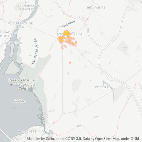 2135 Heatmap de Densidade da Empresa