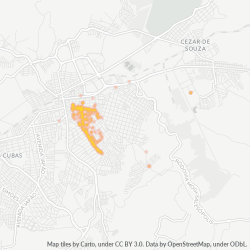08715-000 Heatmap de Densidade da Empresa