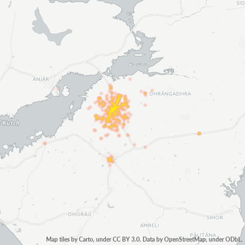 363641 Business Density Heatmap