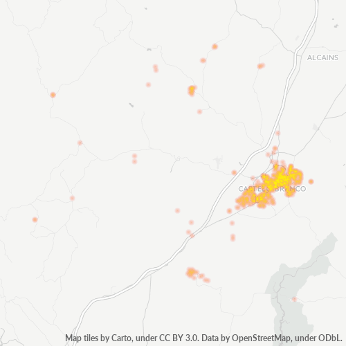 6000 Heatmap de Densidade da Empresa