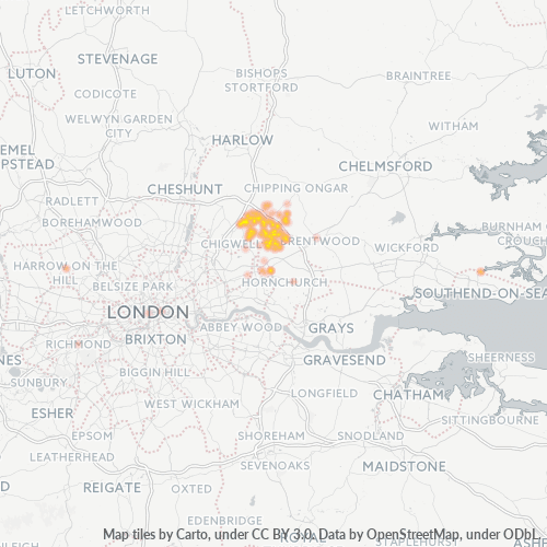 RM4 Business Density Heatmap