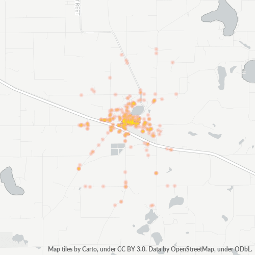 56307 Business Density Heatmap